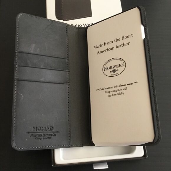 Nomad iPhone 7+ Leather Folio Wallet (F) - Picture 4 of 5